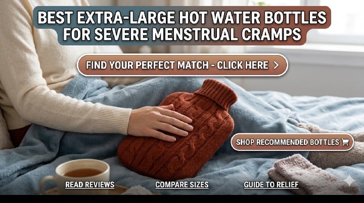 Best Extra-Large Hot Water Bottles for Severe Menstrual Cramps