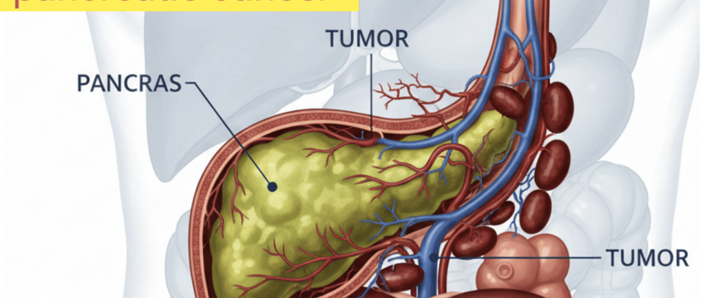 Pancreatic cancer,, naturopathy treatment, yoga therapy, causes of cancer, symptoms of cancer.