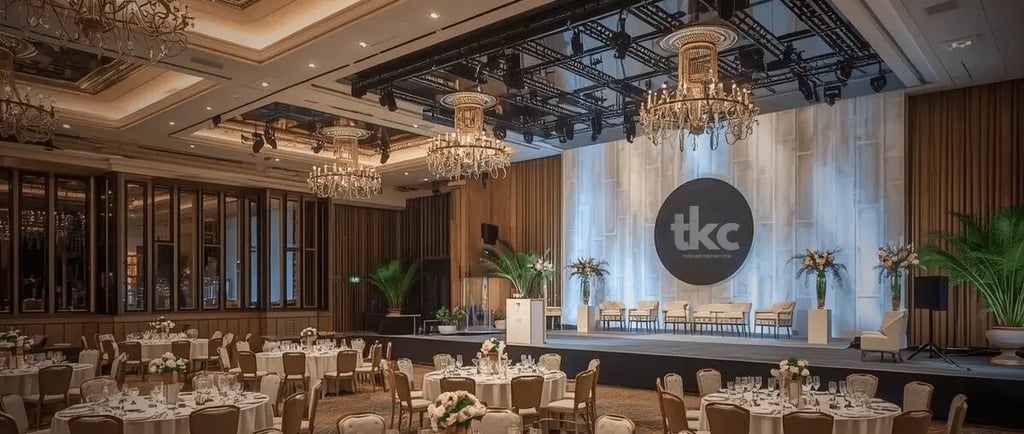 Corporate event set up at Westin Gurgoan by The Kabir Company