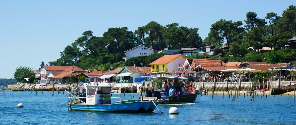 pinasse maison cap ferret vue bassin