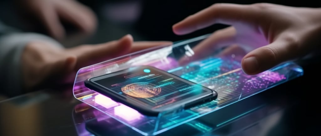 person-holding-phone-with-lit-up-display-that-says-galaxy-it