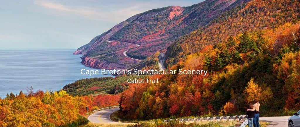 Enjoy Cape Breton Island's famous Cabot Trail from Balmor Landing Airbnb