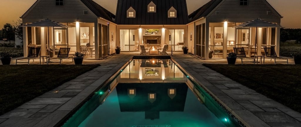 Custom Poolscapes in the Town of Southampton, NY