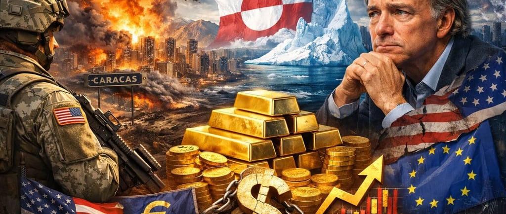 gronsko, caracas zmenili pohlad na zlato