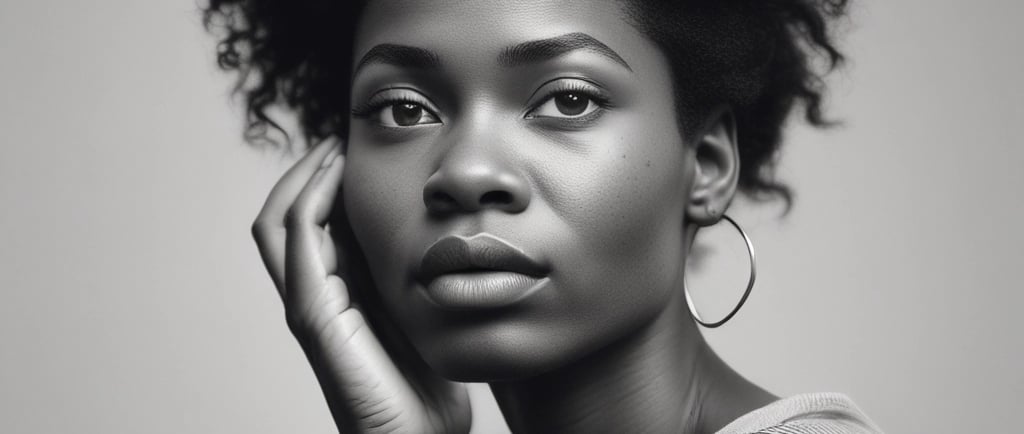 man holding broken mirror