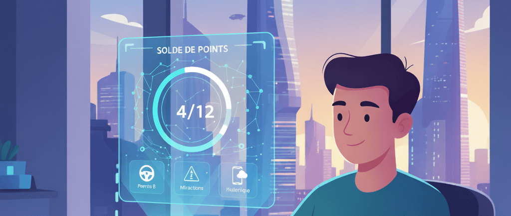 solde de points permis de conduire