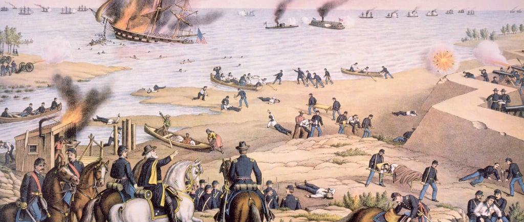 Battle of Hampton Roads (shutterstock_237233137)