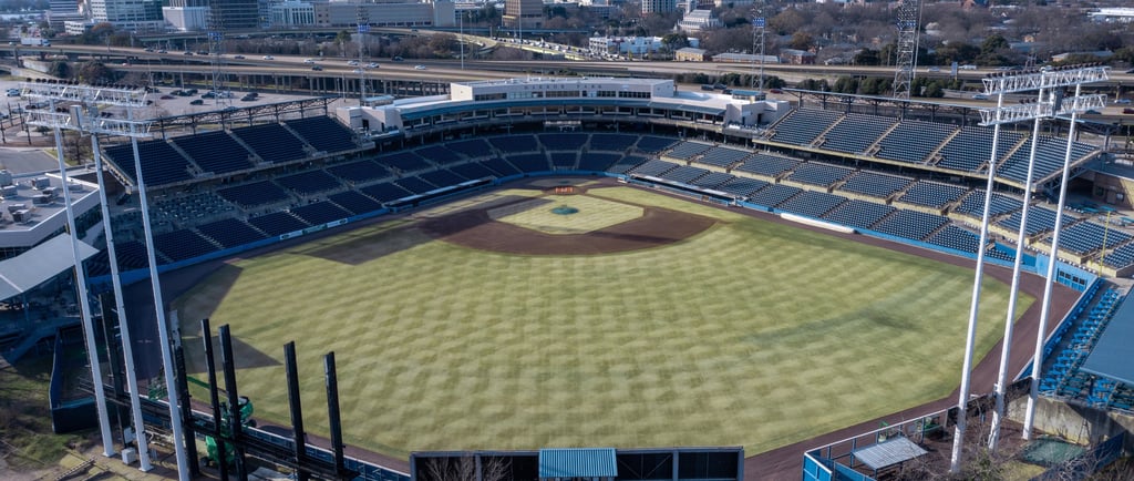 Harbor Park, home of the Norfolk, Virginia Tides.