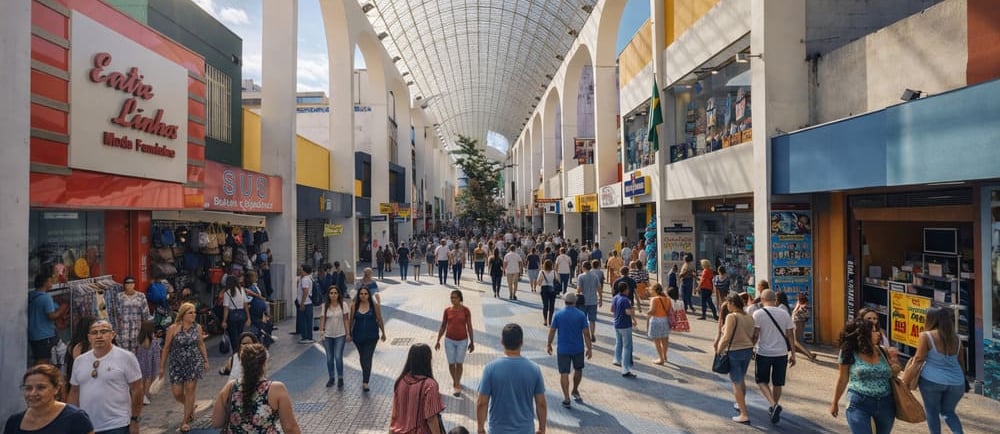 Oliveira Lima calçadão de Santo André SP