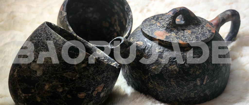 yun xing tianbaoshi tea set