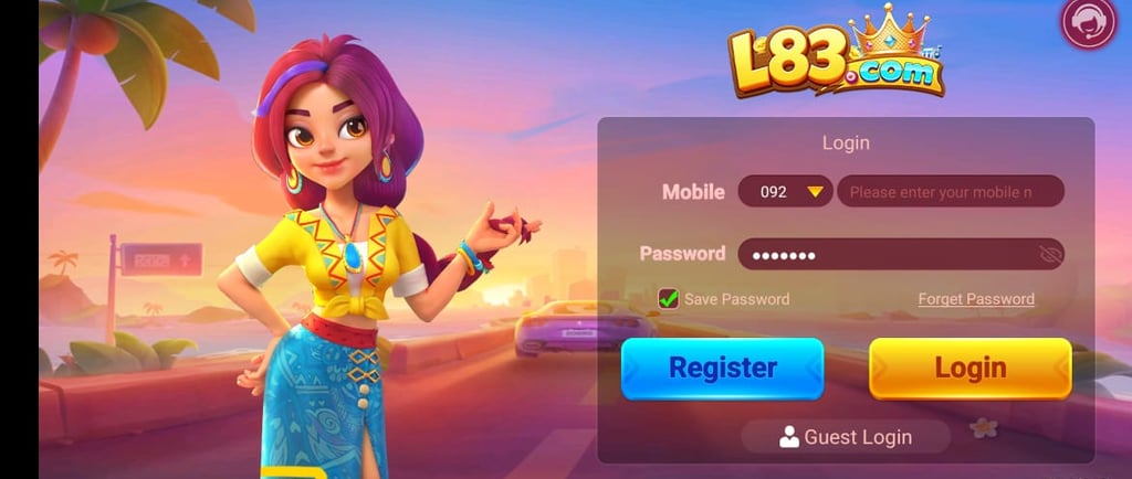 L83 Game Pakistan L83 Game Login L83 Game Register Dragon Tiger Game Online Teen Patti Tiger Game Te