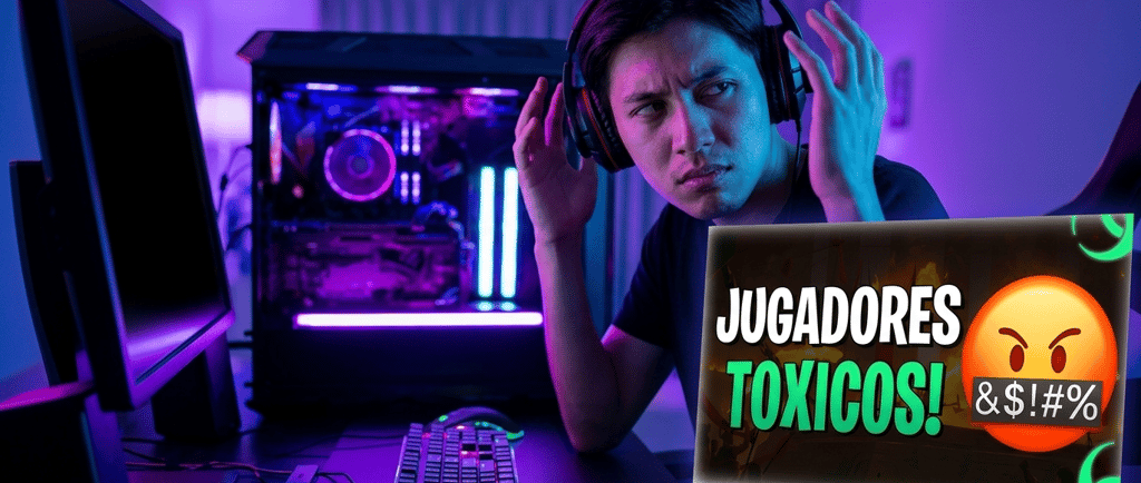 Jugador de MOBA cansado de la toxicidad en la plataforma de videojuegos
