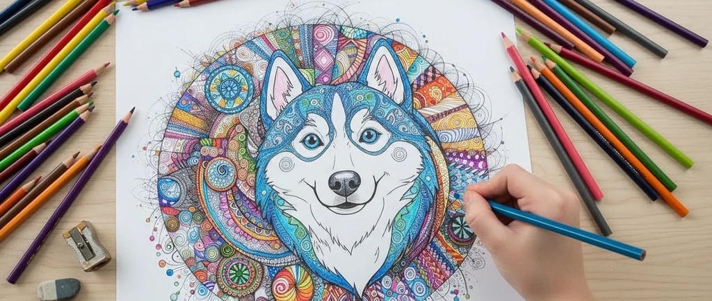 Livro de Colorir Infantil para Crianças em PDF para Imprimir | Atividades terapêuticas para Crianças