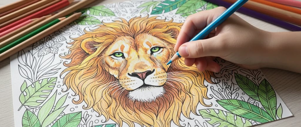 Livro de Colorir Infantil para Crianças em PDF para Imprimir | Atividades terapêuticas para Crianças