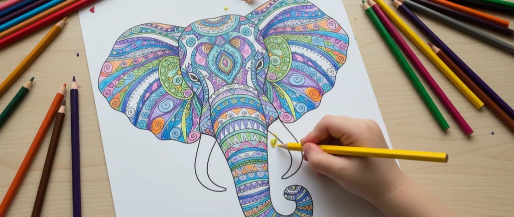 Livro de Colorir Infantil para Crianças em PDF para Imprimir | Atividades terapêuticas para Crianças