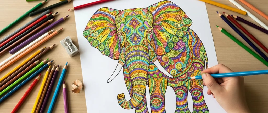 Livro de Colorir Infantil para Crianças em PDF para Imprimir | Atividades terapêuticas para Crianças