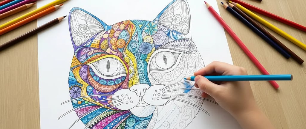 Livro de Colorir Infantil para Crianças em PDF para Imprimir | Atividades terapêuticas para Crianças