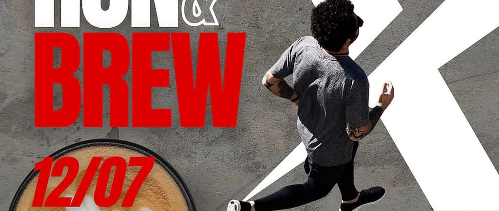 run and brew event by hybridX club at Chennai