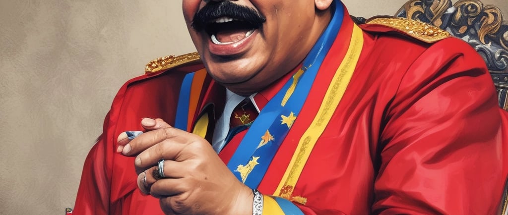 a person with the hand on the face