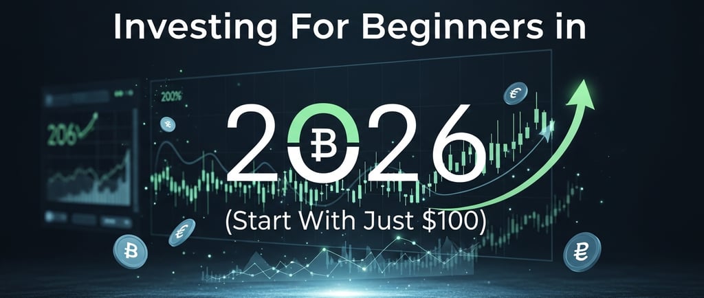 Investing For Beginners in 2026 (Start With Just $100)