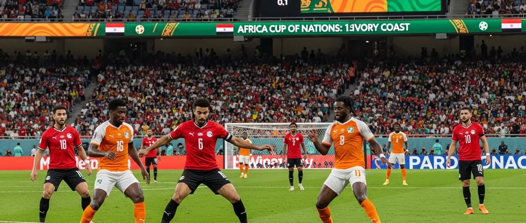 Africa Cup of Nations Quarter-Final:  Egypt vs. Ivory Coast 10.01.2026