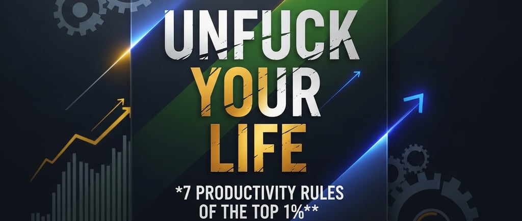 Unf*ck Your Life - 7 Productivity Rules of The Top 1%
