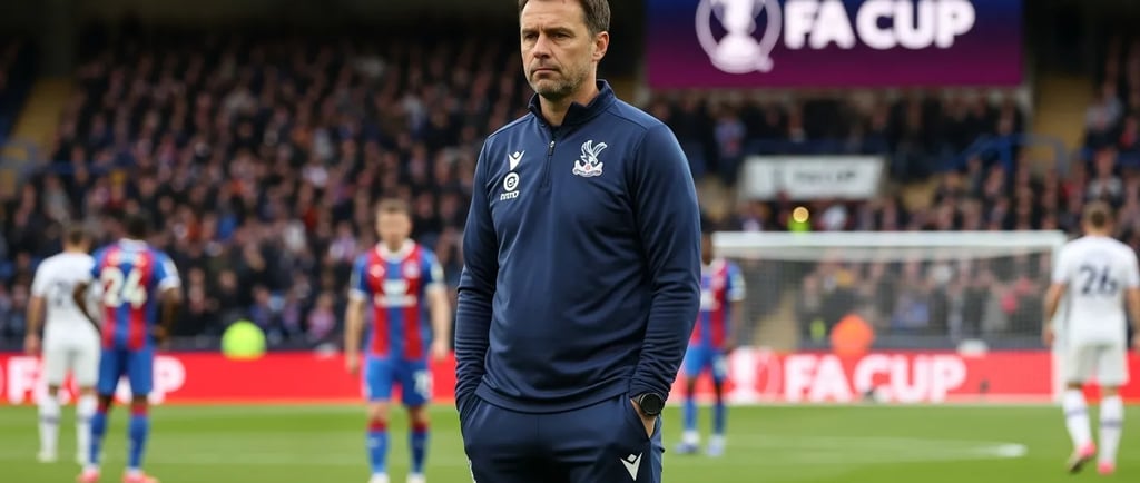 FA Cup: 'No excuses' for poor Crystal Palace performance says Oliver Glasner