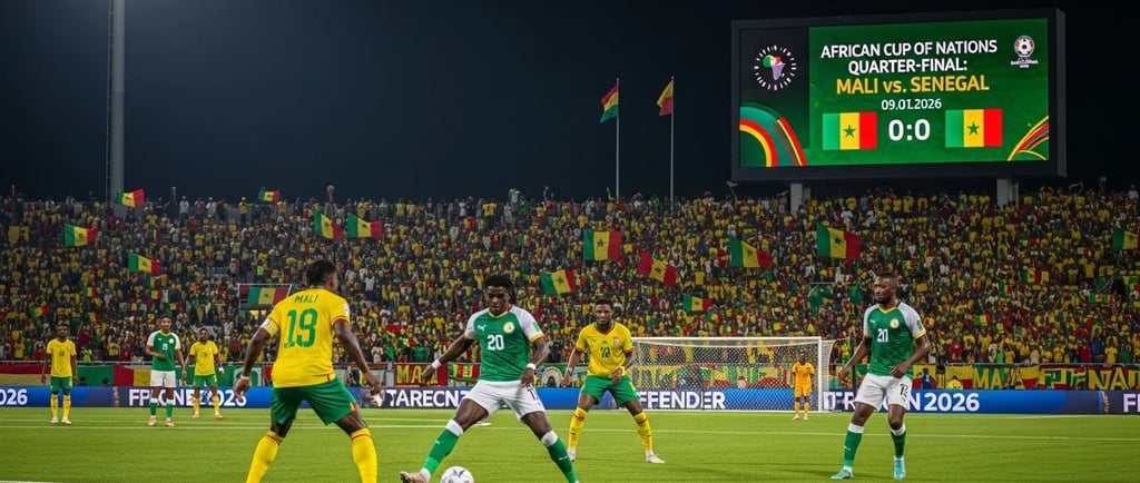 African Cup of Nations Quarter-final: Mali vs. Senegal 09.01.2026.