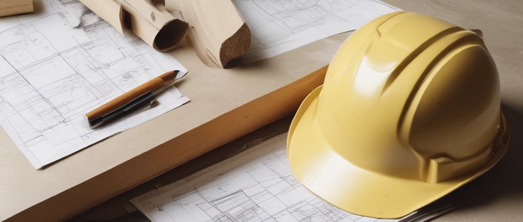 A modern architectural design showcasing elegant lines and natural materials.