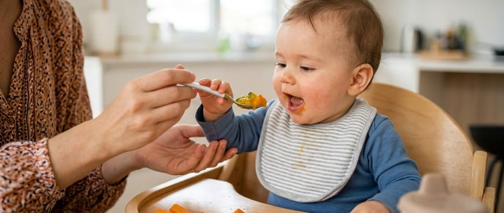 Qué debe comer mi bebé?