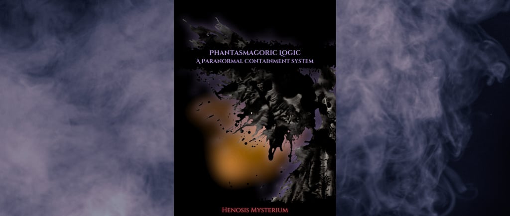 The coverart for Phantasmagoric Logic Guide by Henosis Mysterium