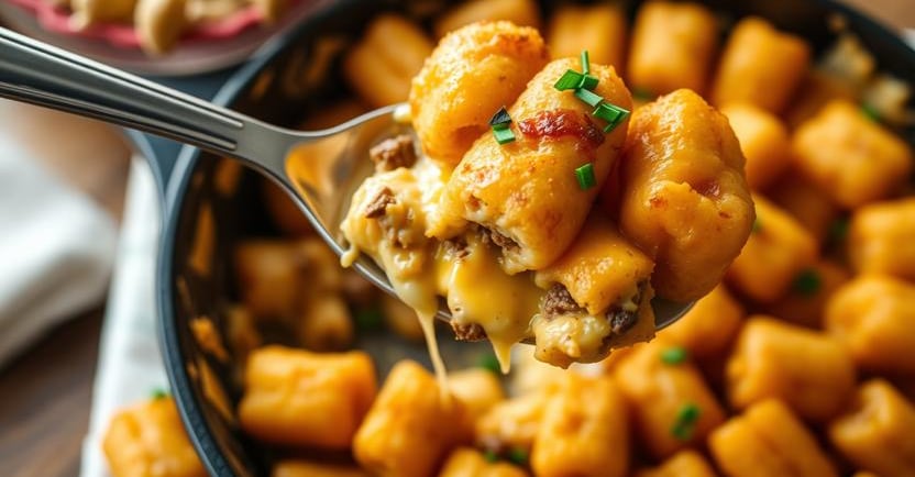Tasty Tator Tot Casserole to Satisfy Your Cravings!