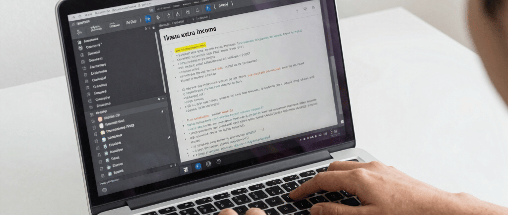 a man sitting in a chair in front of a camera