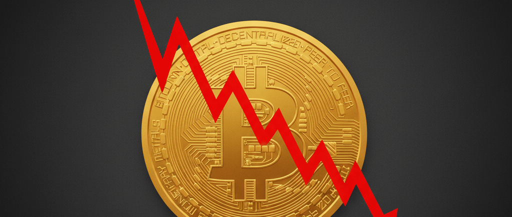 Bitcoin Caindo