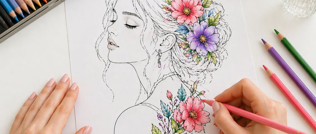 Coloring for Beginners: How to Choose Colors That Look Beautiful Together