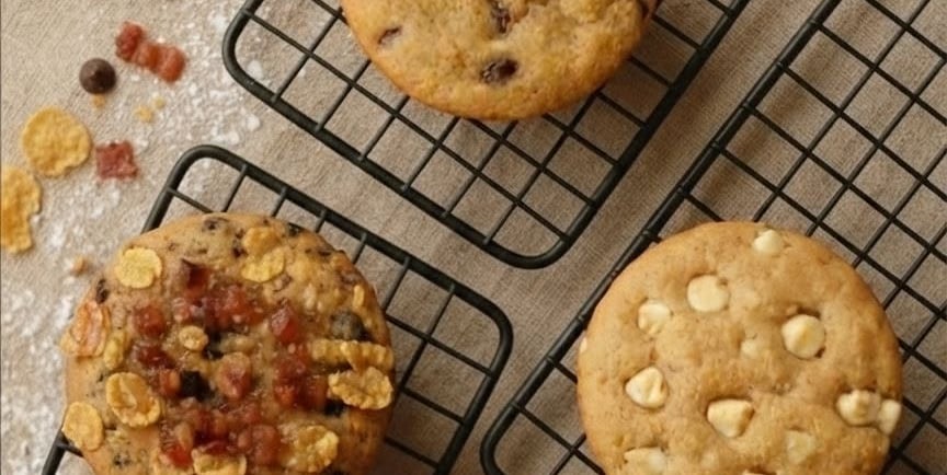 Meet the Candice Cookie Muffin Trio: Three Flavors, Three Personalities 