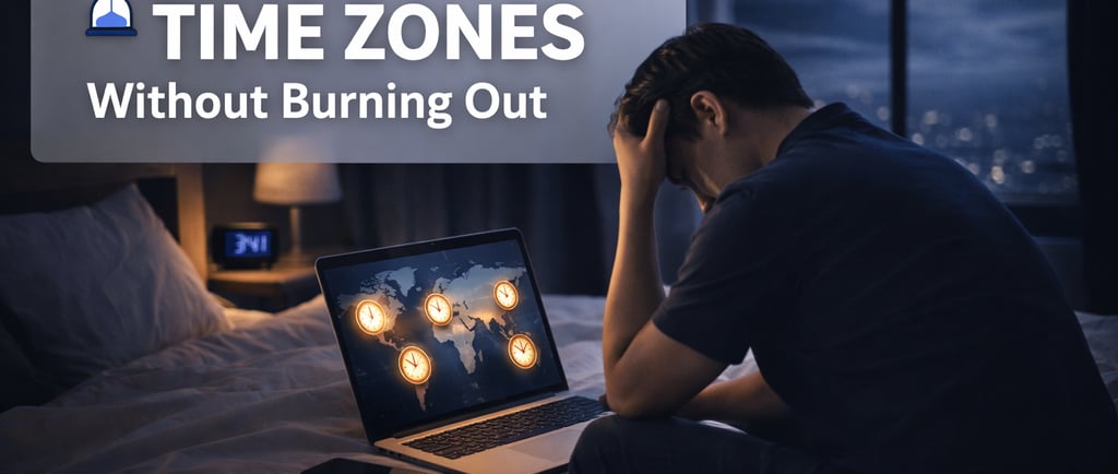 How to Work Across Time Zones Without Burning Out (2026 Guide)_globalsellertime.com