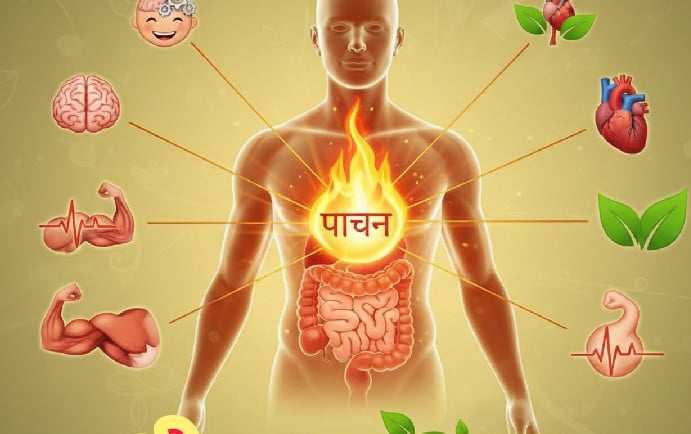 Acche swasthya ki kunji pachan Agni
