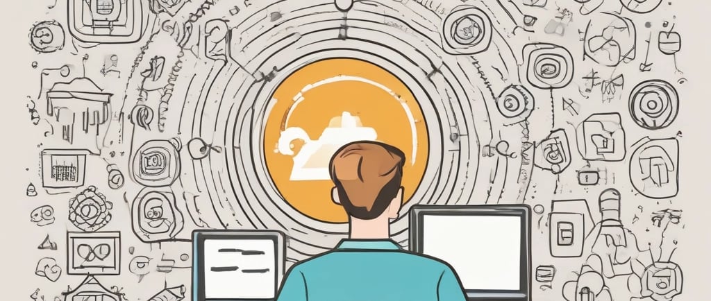 black blue and yellow textile