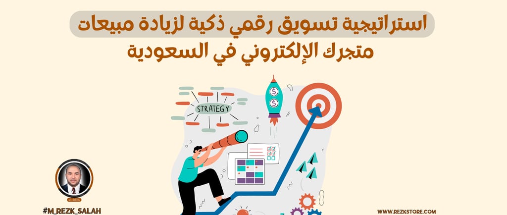 استراتيجية تسويق رقمي ذكية لزيادة مبيعات متجرك الإلكتروني في السعودية