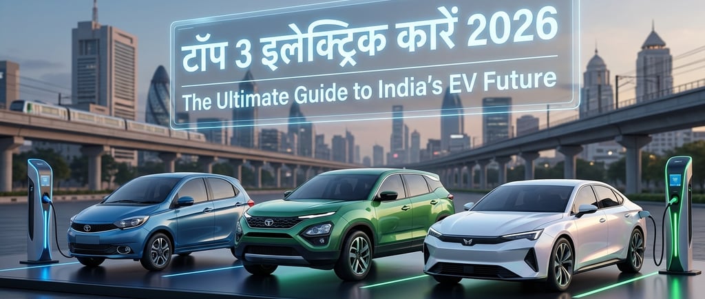 "Top 3 Best Electric Cars in India 2026: Future of Mobility!"