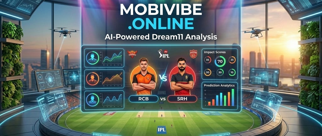 RCB vs SRH IPL 2026 Predictions: