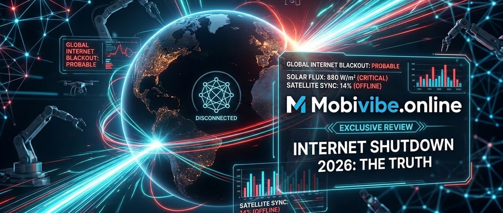 Internet Shutdown 2026: Is it Real? Fact-Checking Solar Storm Rumors | Mobivibe.online