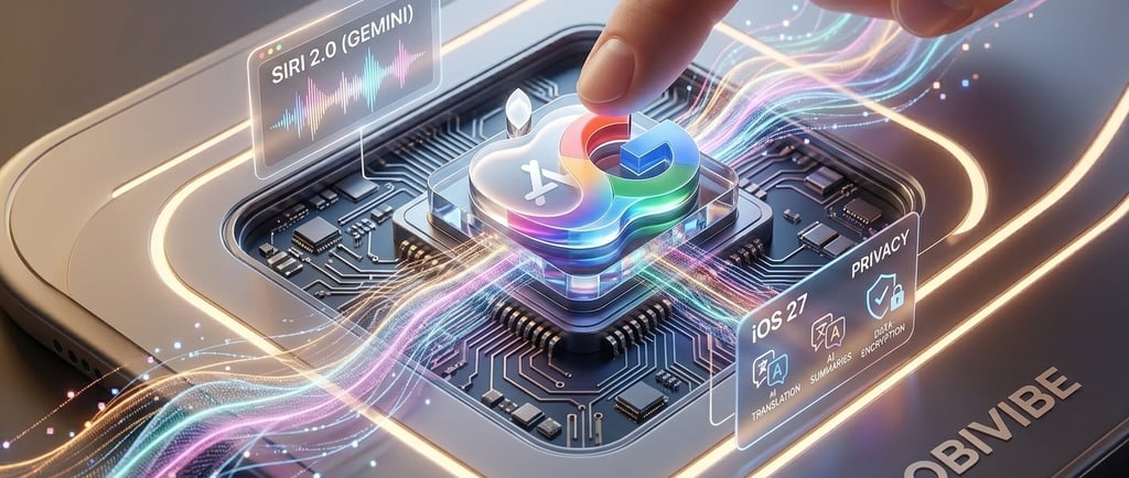 Apple and Google AI Partnership: Gemini to Power Siri in iOS 27!