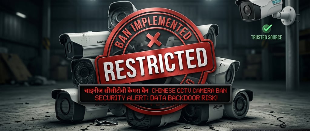 Chinese CCTV Ban Alternatives Trusted Sources India Mobivibe.online Security Alert