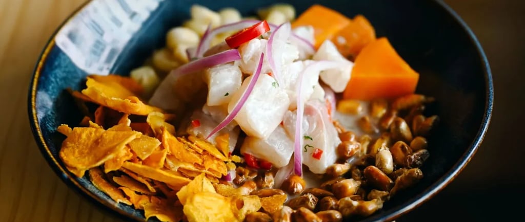 where to eat Peruvian ceviche in Lisbon