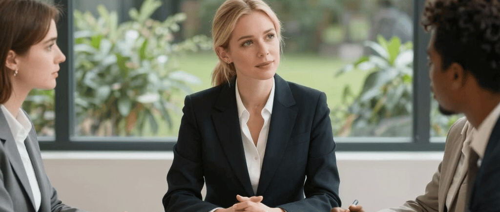 man standing in front of people sitting beside table with laptop computers
