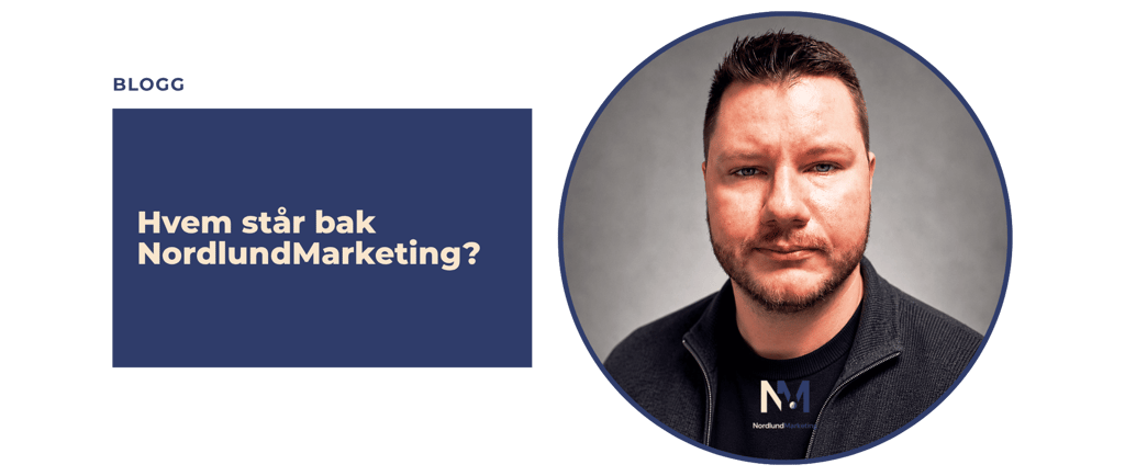 Portrait of the founder of NordlundMarketing featured in a professional blog post header.