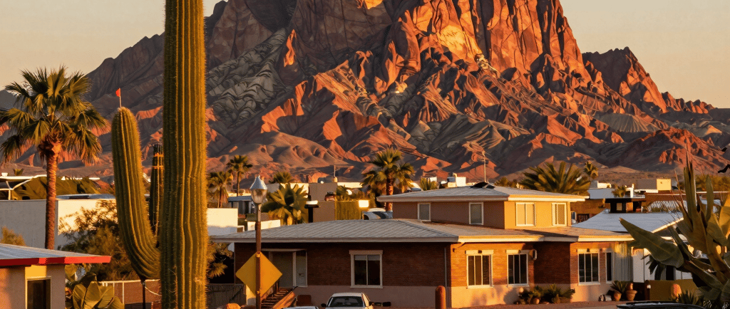 the arizona state university sign is in front of a building