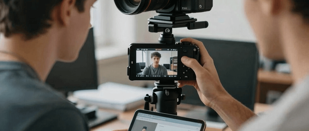 black nikon dslr camera on white printer paper